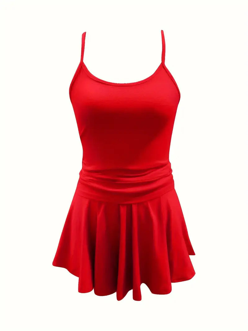 Conjunto de Top de Cintura Estilizado para Mujeres y Falda